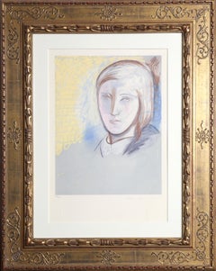 Portrait of Marie Therese Walter, Cubist Portrait by Pablo Picasso
