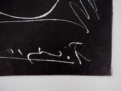 Portrait of Roby - Etching, Black printed edition (Bloch #680)