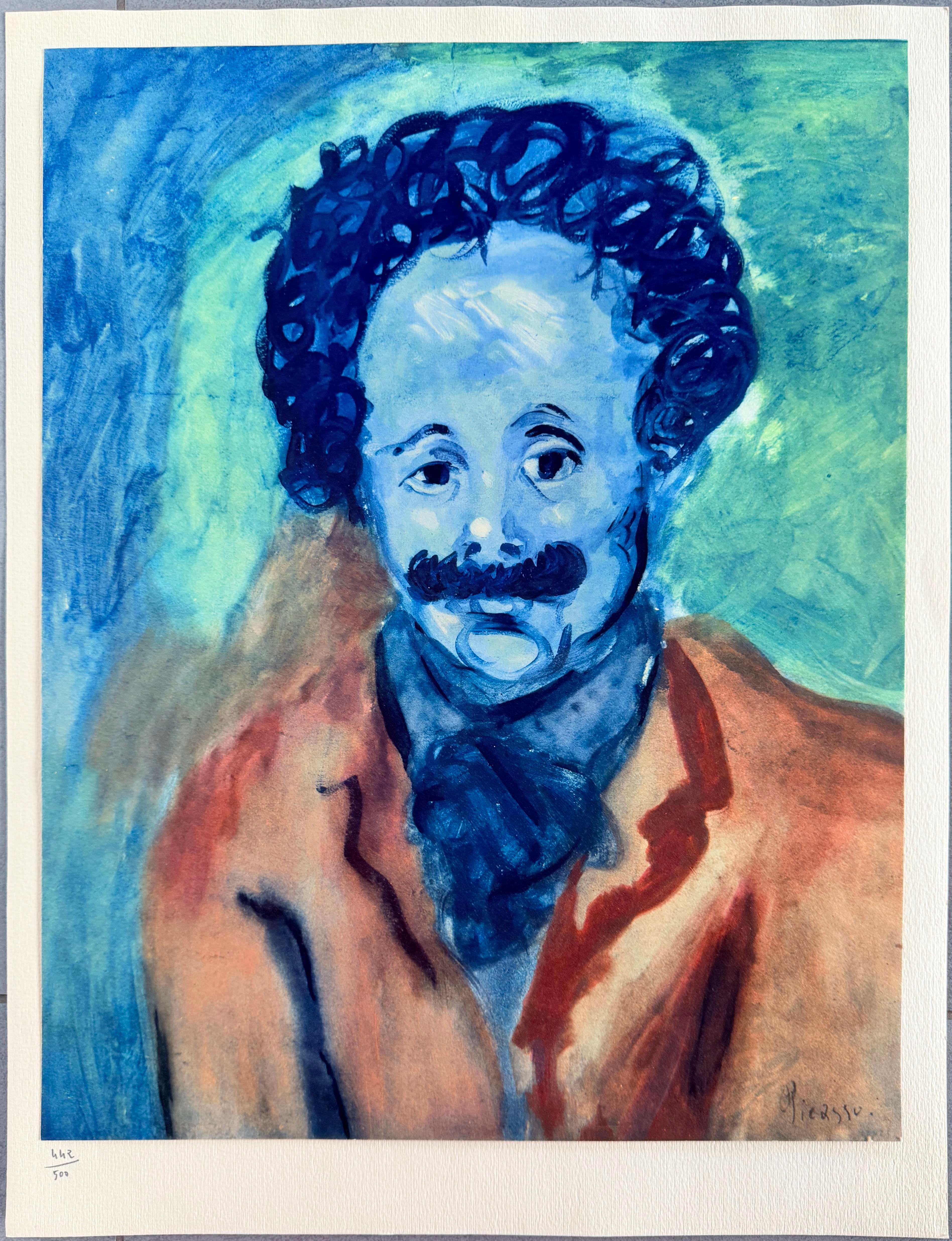 Portrait of Sebastia Junyer-Vidal - Print by Pablo Picasso