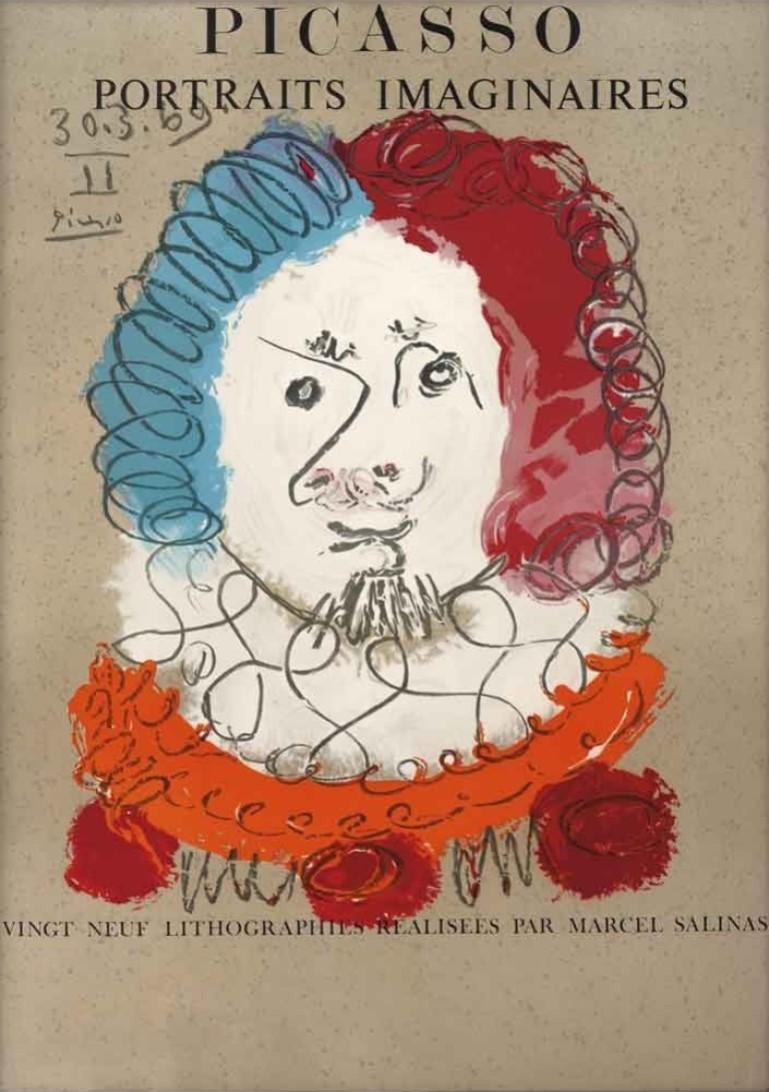 Portraits Imaginaires, 1969 - Print by Pablo Picasso