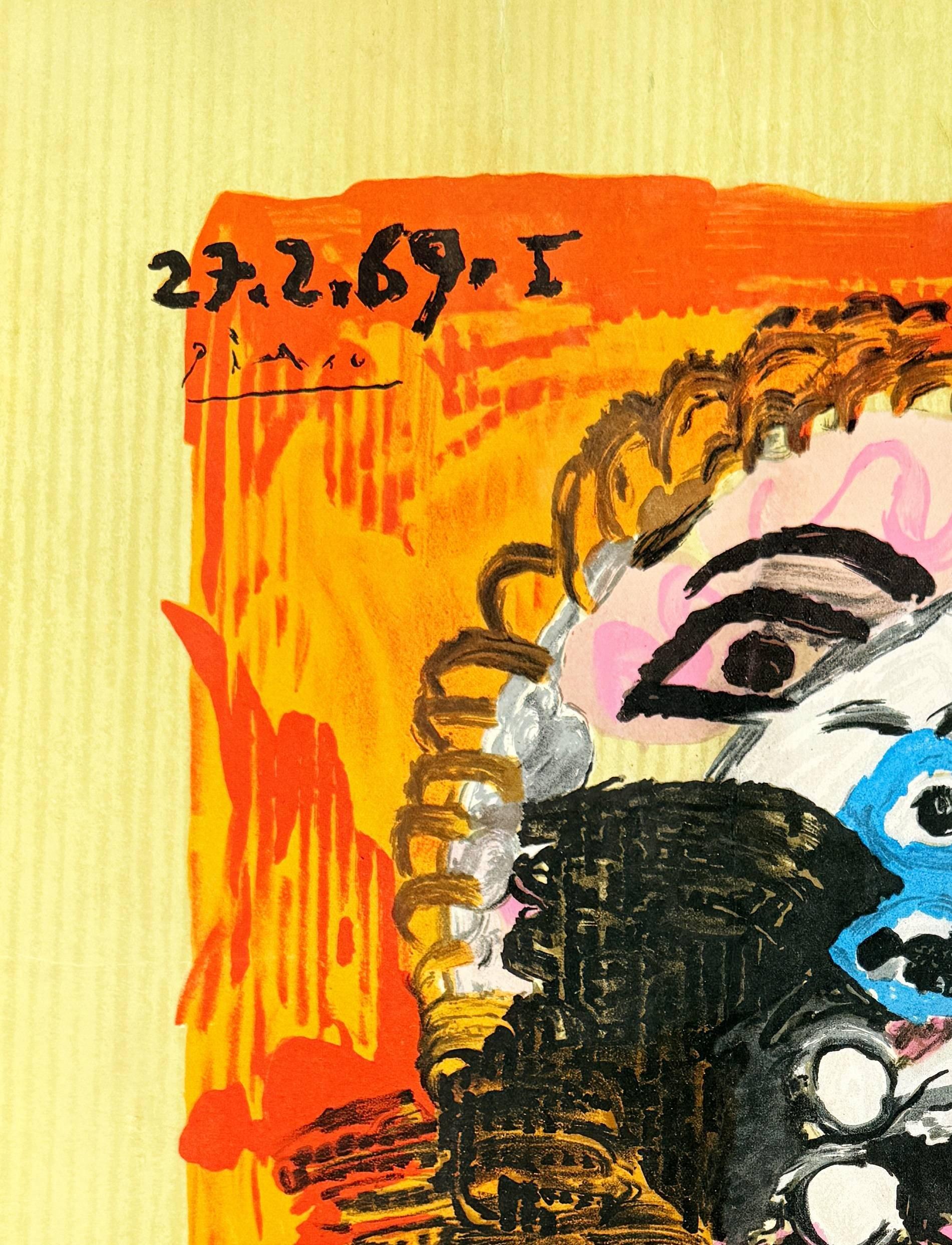Portraits Imaginaires 27.2.69 I - Modern Art by Pablo Picasso