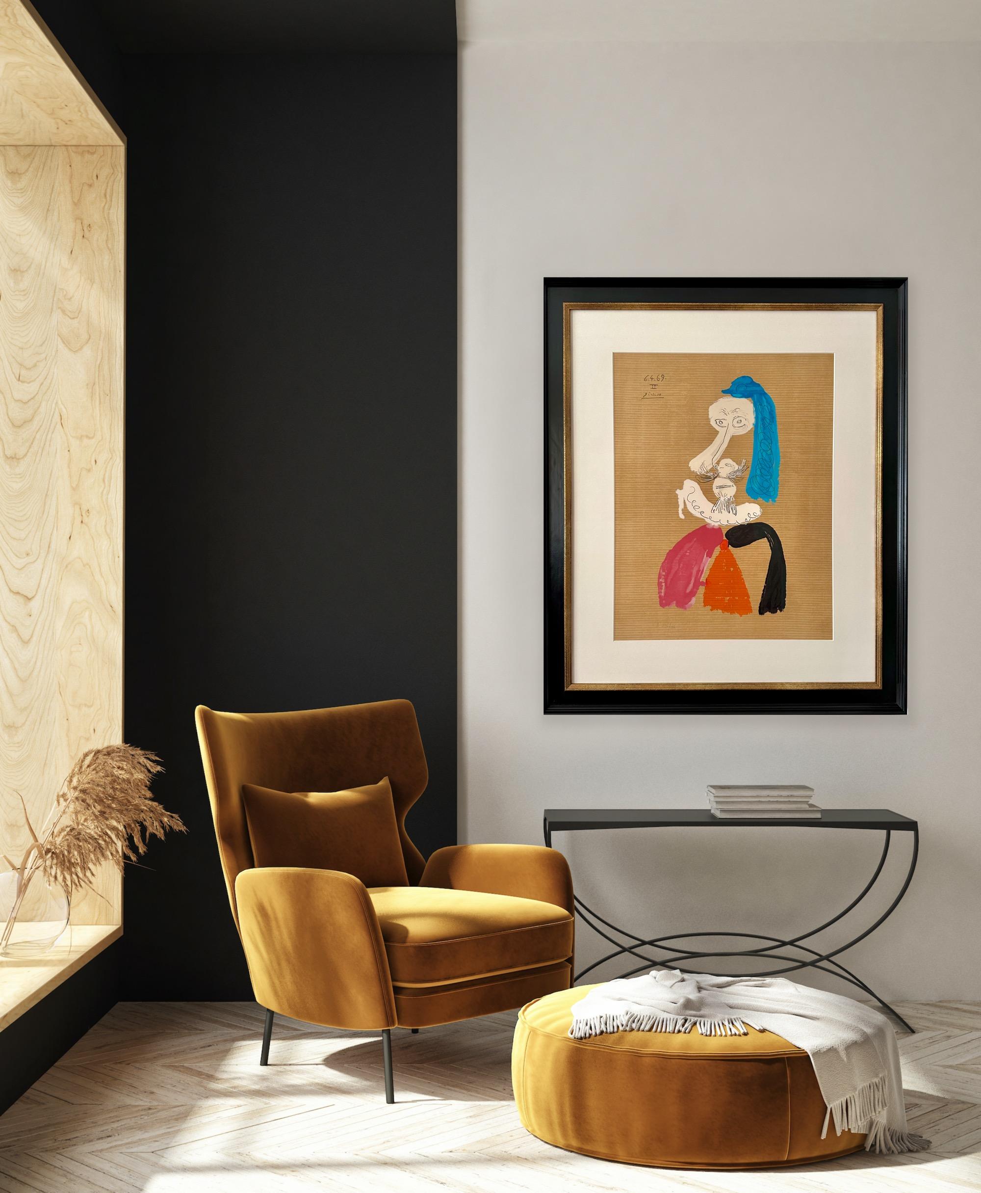 Ritratti immaginari 6.4.69 II - Print di Pablo Picasso