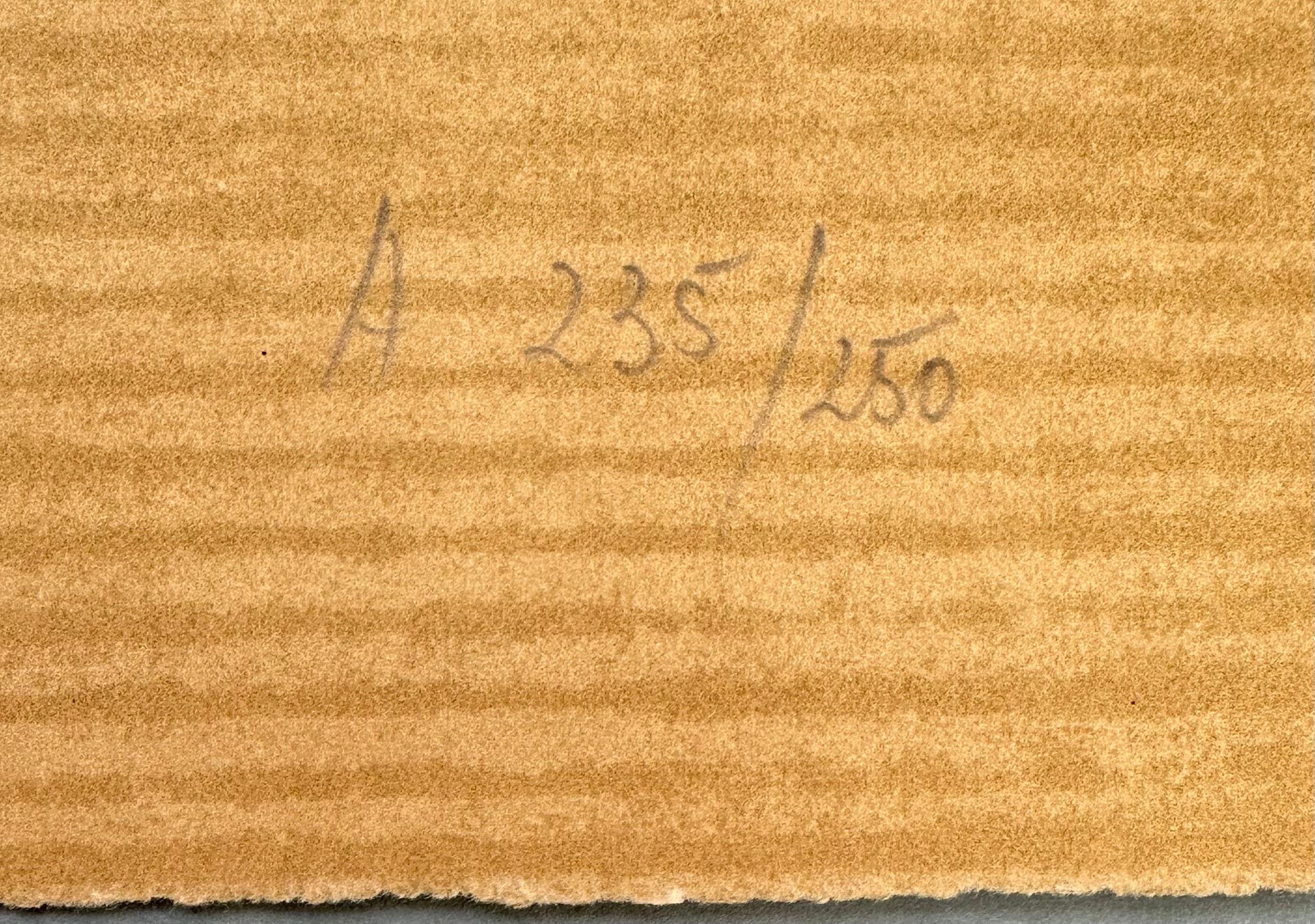 Pablo Picasso - Ritratti immaginari 6.4.69 II
Litografia a colori della serie 