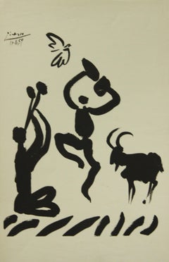 Poster-Goat Dance (Reproduction)