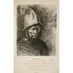 Poster of Pablo Picasso Gallery Librairie du Passeur - California Notebook