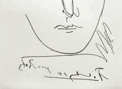 Pour Roby, 1950 Limited Edition Etching, Pablo Picasso