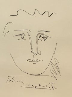 "Pour Roby" Etching by Pablo Picasso