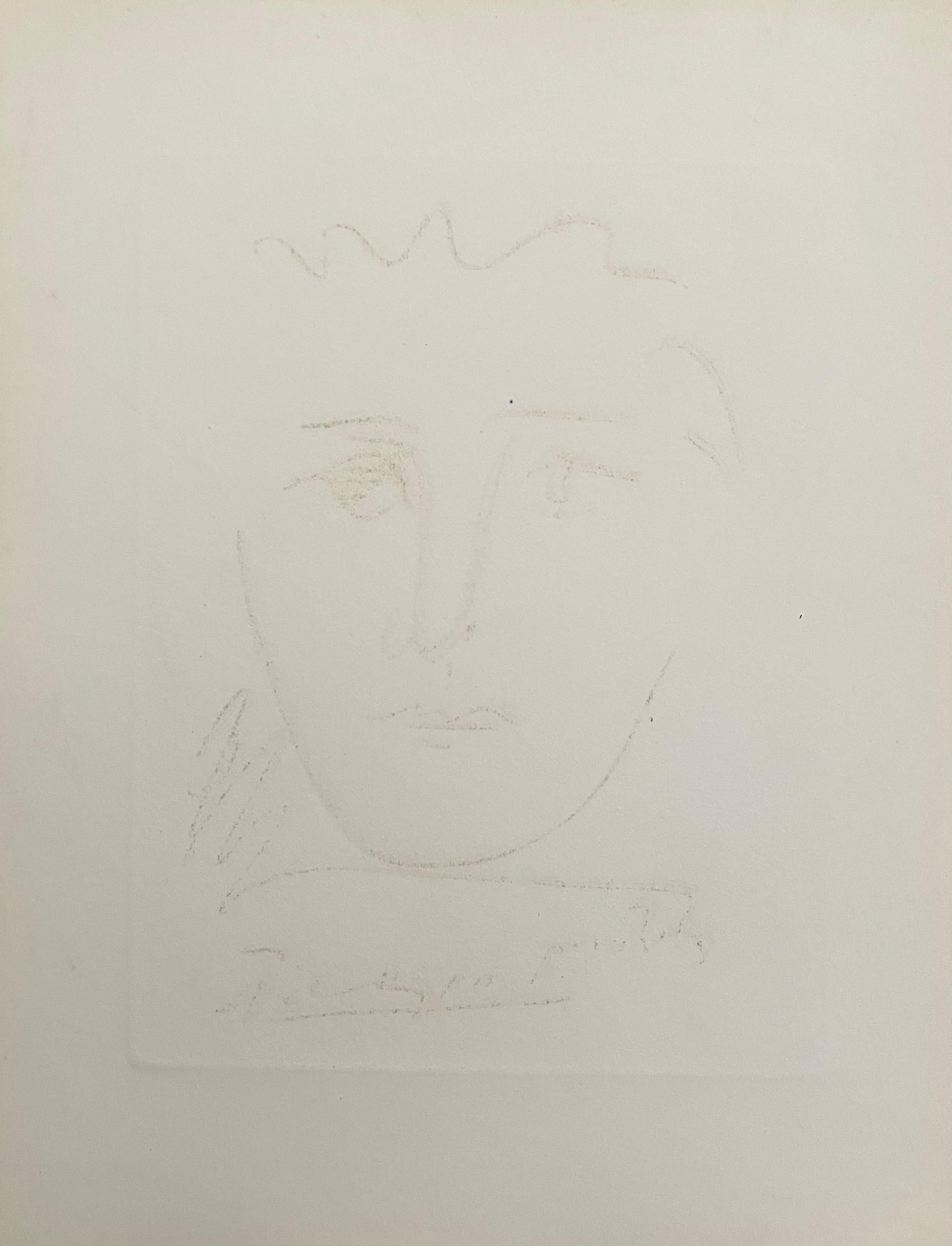 Pour Roby, Limited Edition Etching, Pablo Picasso 4