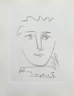 Pour Roby, Limited Edition Etching, Pablo Picasso