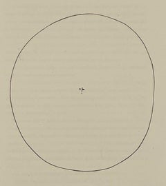 Tête ronde d'un homme aux traits minuscules (planche XVII), tirée de Carmen