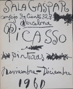 "Sala Gaspar Exhibition Poster"