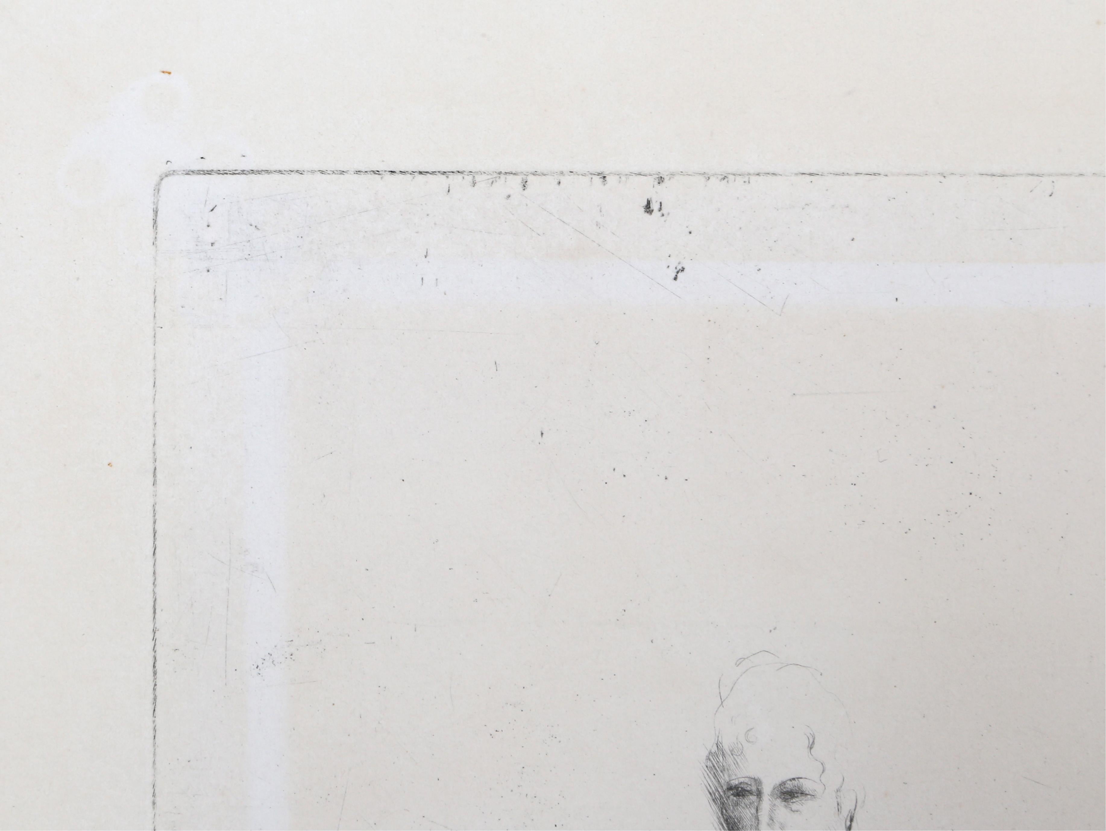 Salomé from La Suite des Saltimbanques, Modern Etching by Pablo Picasso For Sale 1