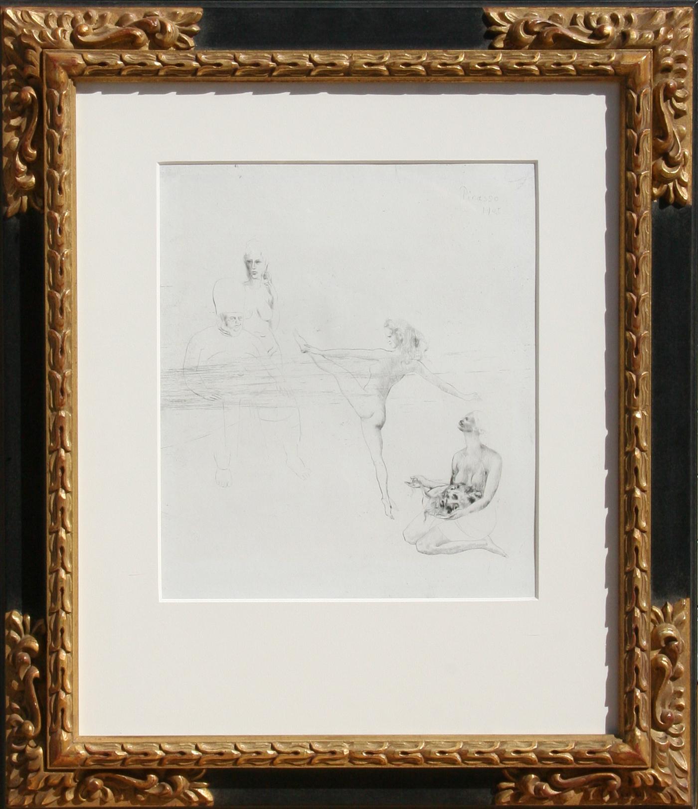 Salomé de La Suite des Saltimbanques, Grabado moderno de Pablo Picasso
