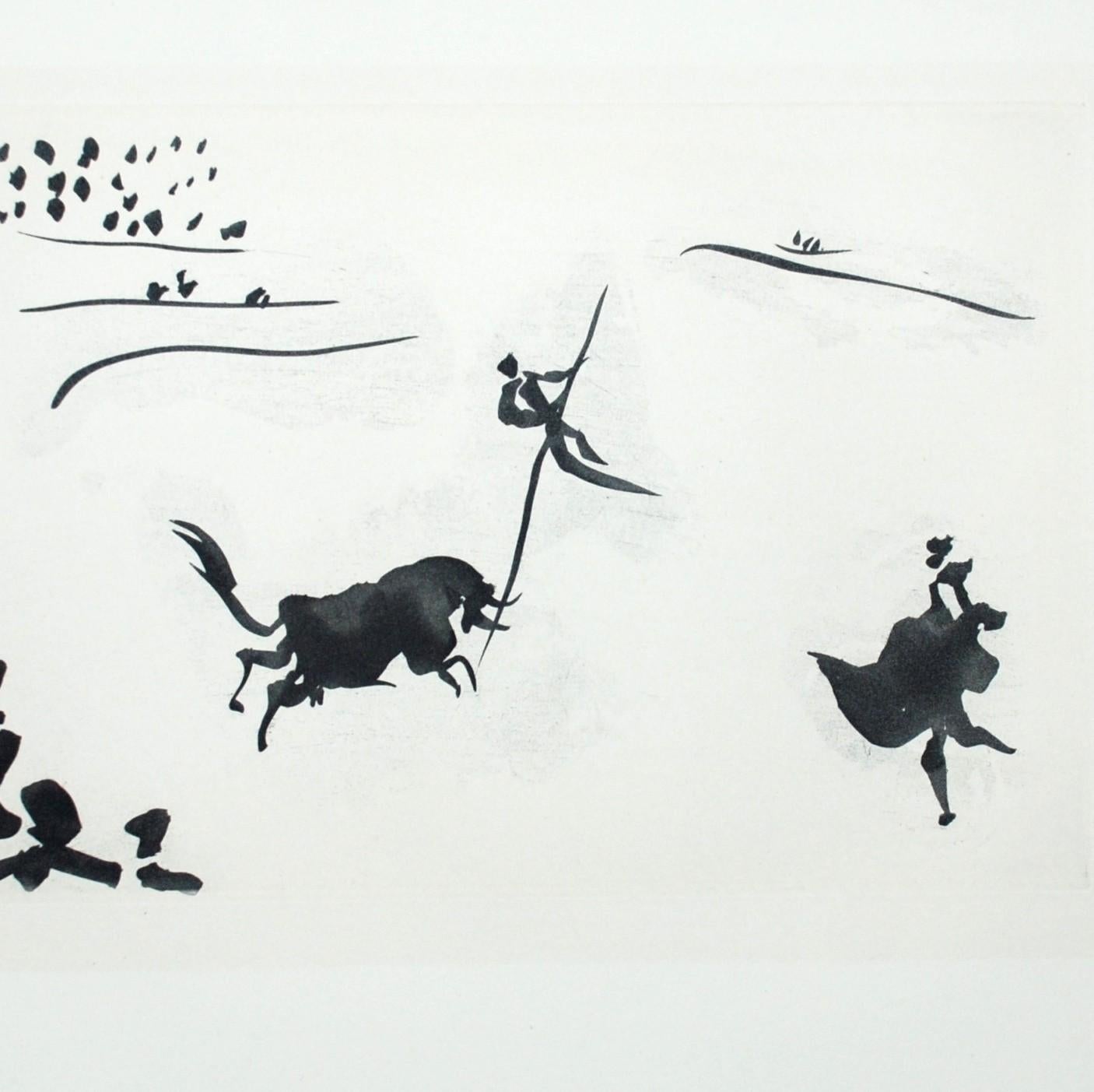 Salto con la Garrocha (Pole Vault) - Print by Pablo Picasso