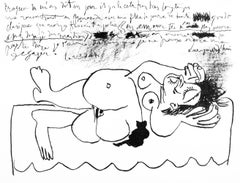 Poême pour Georges Braque (Cramer 124; Mourlot 401), Derrière le miroir