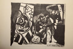 Scene d'interieur (B 74), Cubist Lithograph by Pablo Picasso