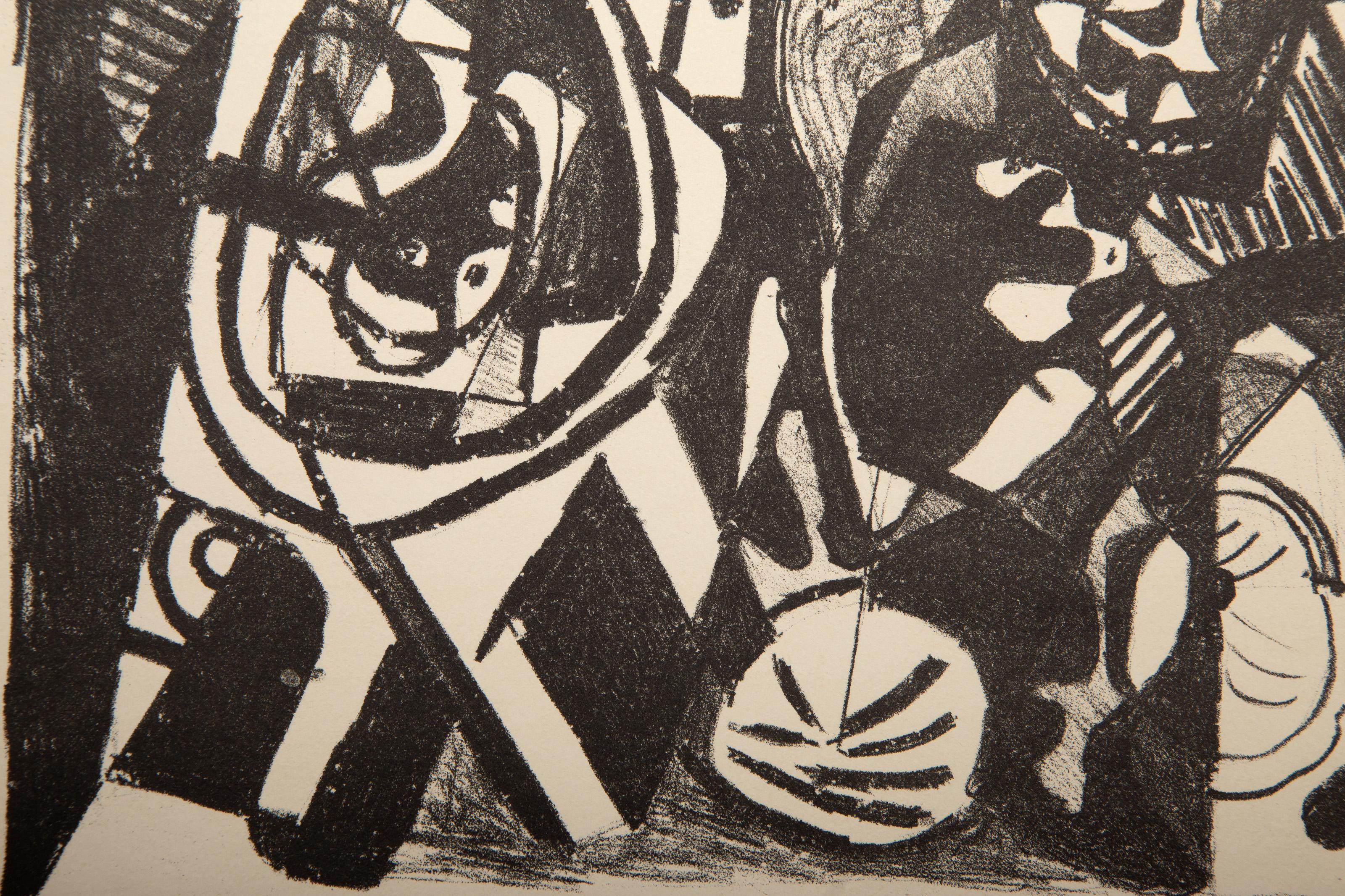 Scene d'interieur (B 74), Lithograph by Pablo Picasso For Sale 2