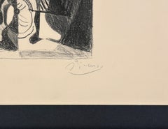 Scene d’interieur, Bloch 74 (rare hand signed lithograph)