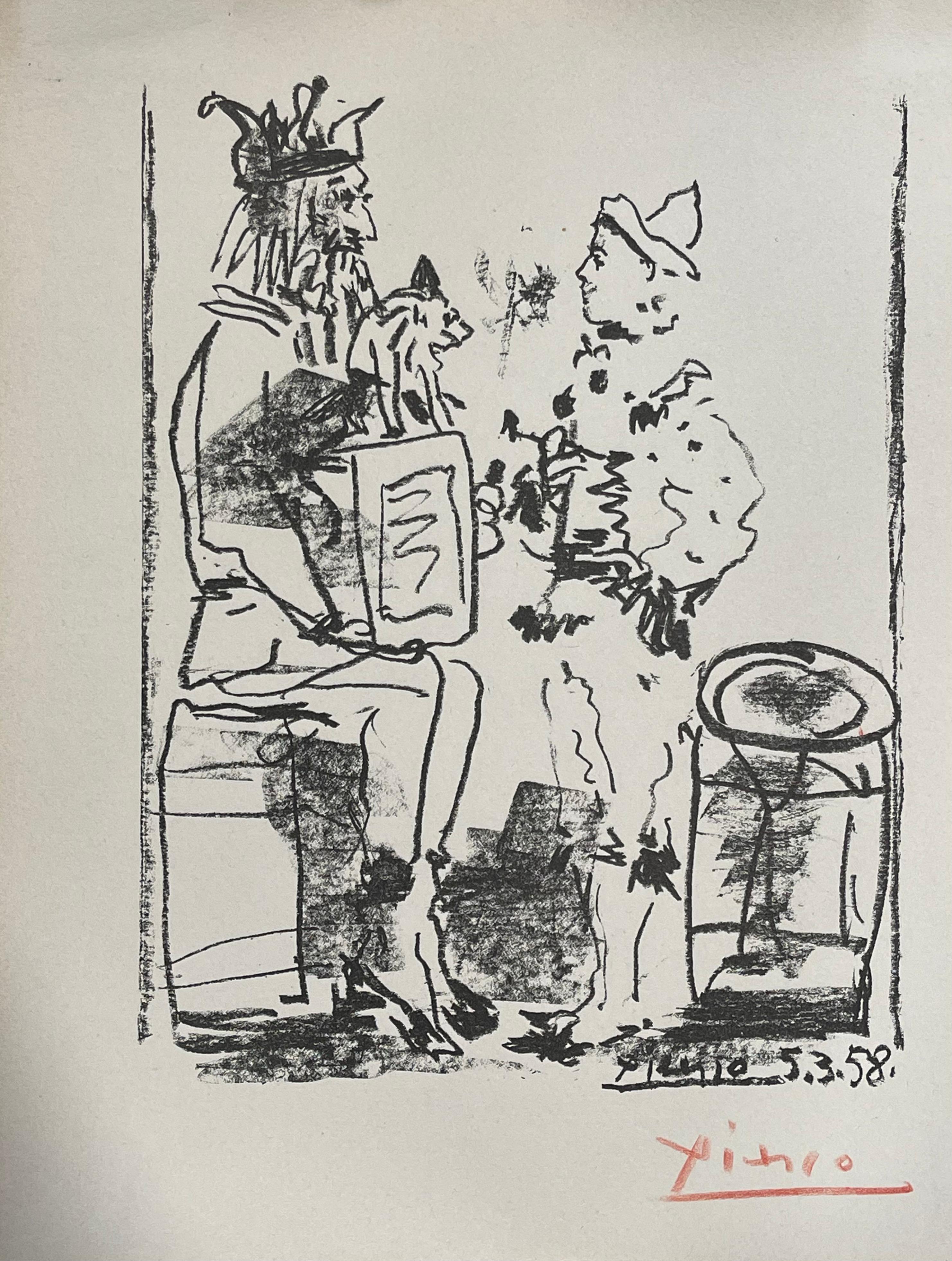 Art moderne espagnol par Pablo Picasso - Saltimbanques en vente 5
