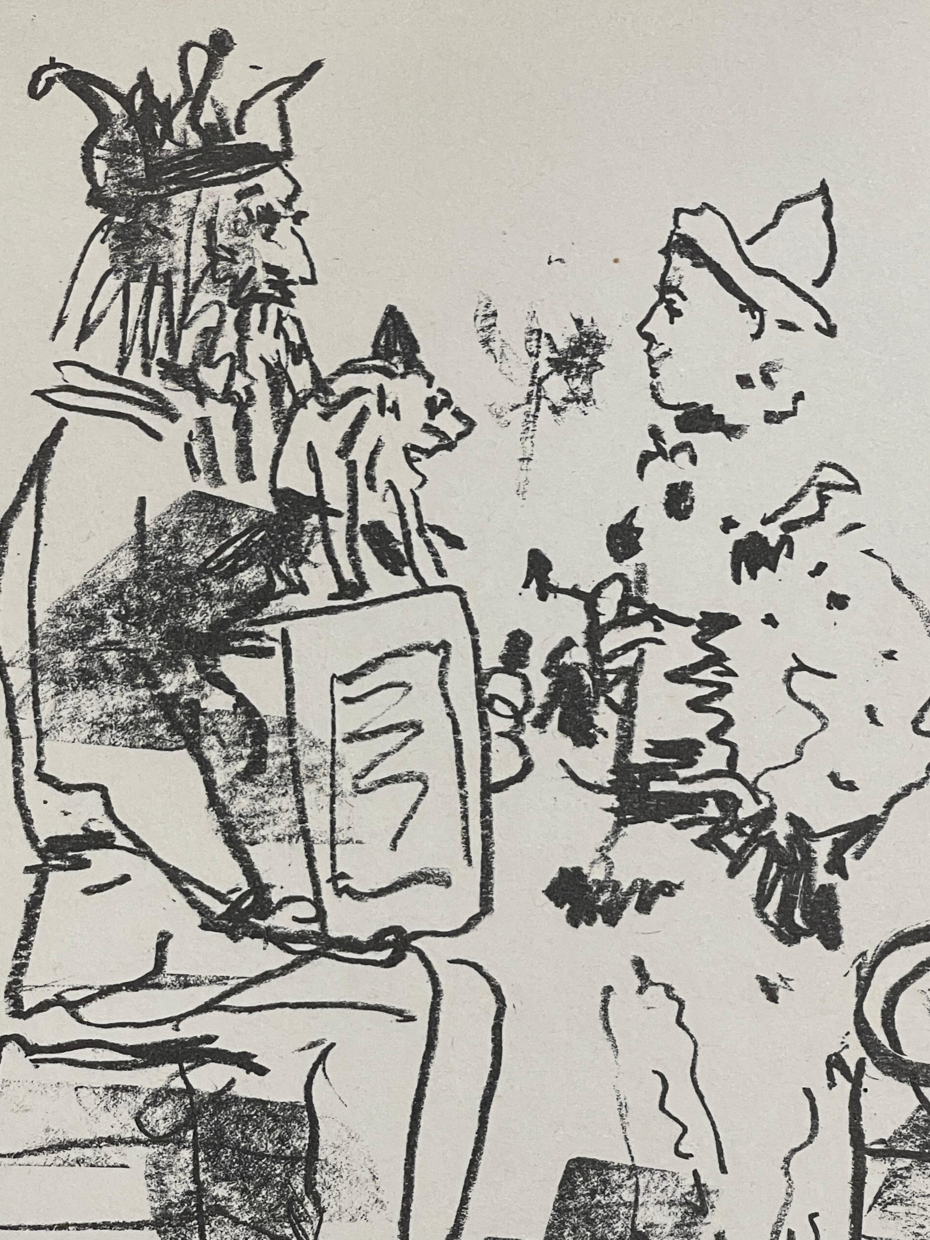 Art moderne espagnol par Pablo Picasso - Saltimbanques en vente 7