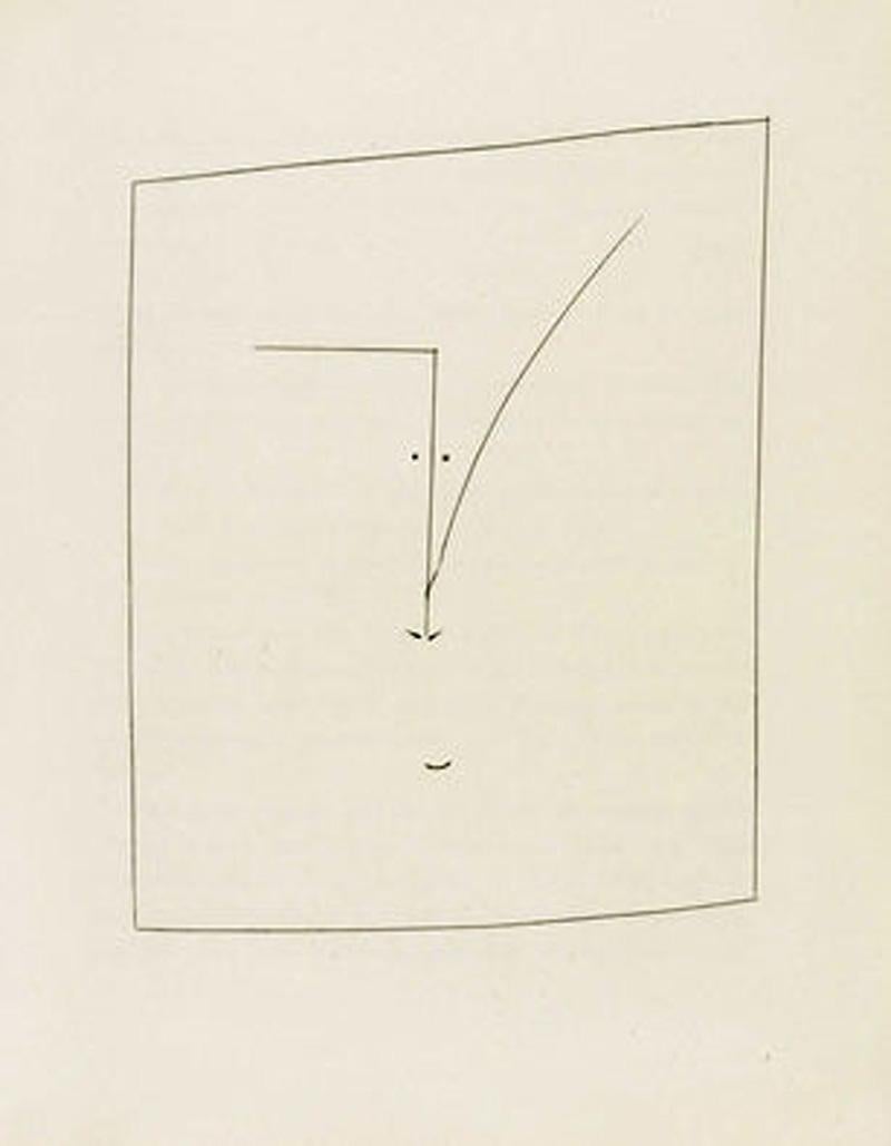Square Head of a Man (Plate XXXI), from Carmen