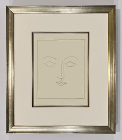 Square Head of a Man with Soft Features (Plate IV), from Carmen