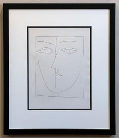 Square Head of a Woman in Semi-profile (Plate XV), from Carmen