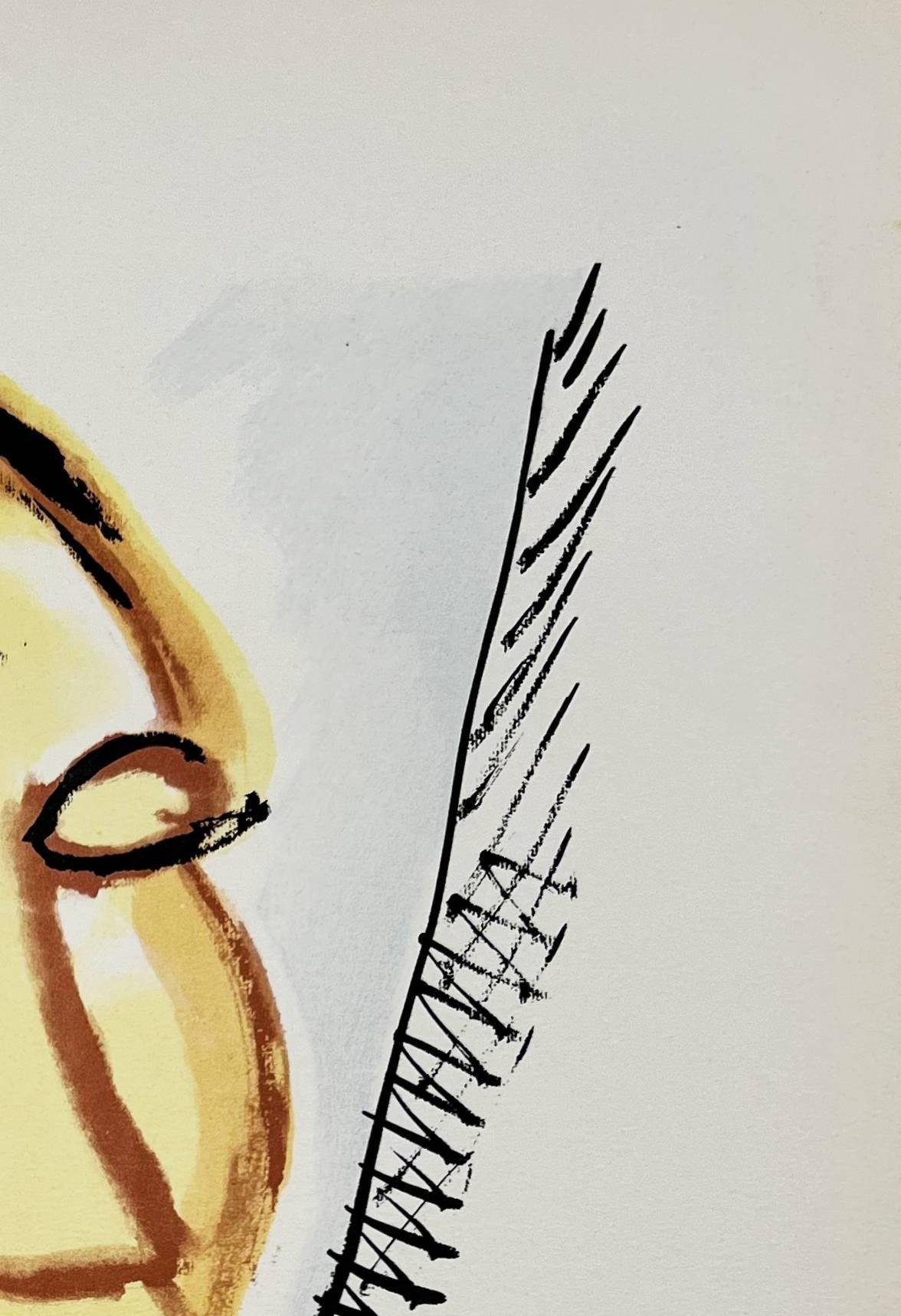 Pablo Picasso (1881-1973) - Study for Demoiselles d'Avignon 

Lithograph from 1946.

Dimensions of work: 48 x 32.8 cm

Publisher: Pantheon.

The work is in Excellent condition.

Fast and secure shipment.