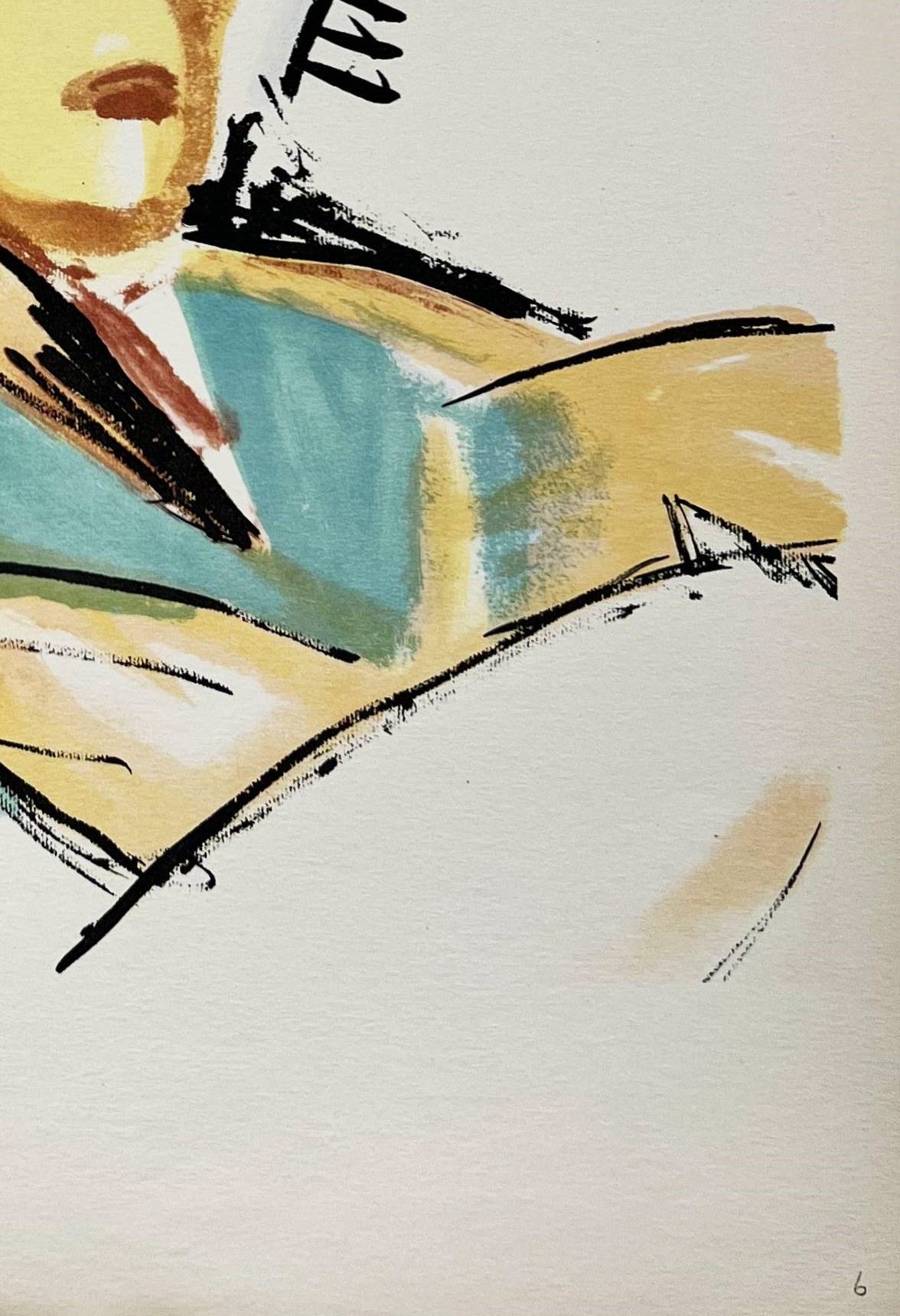 Study for Demoiselles d'Avignon 2