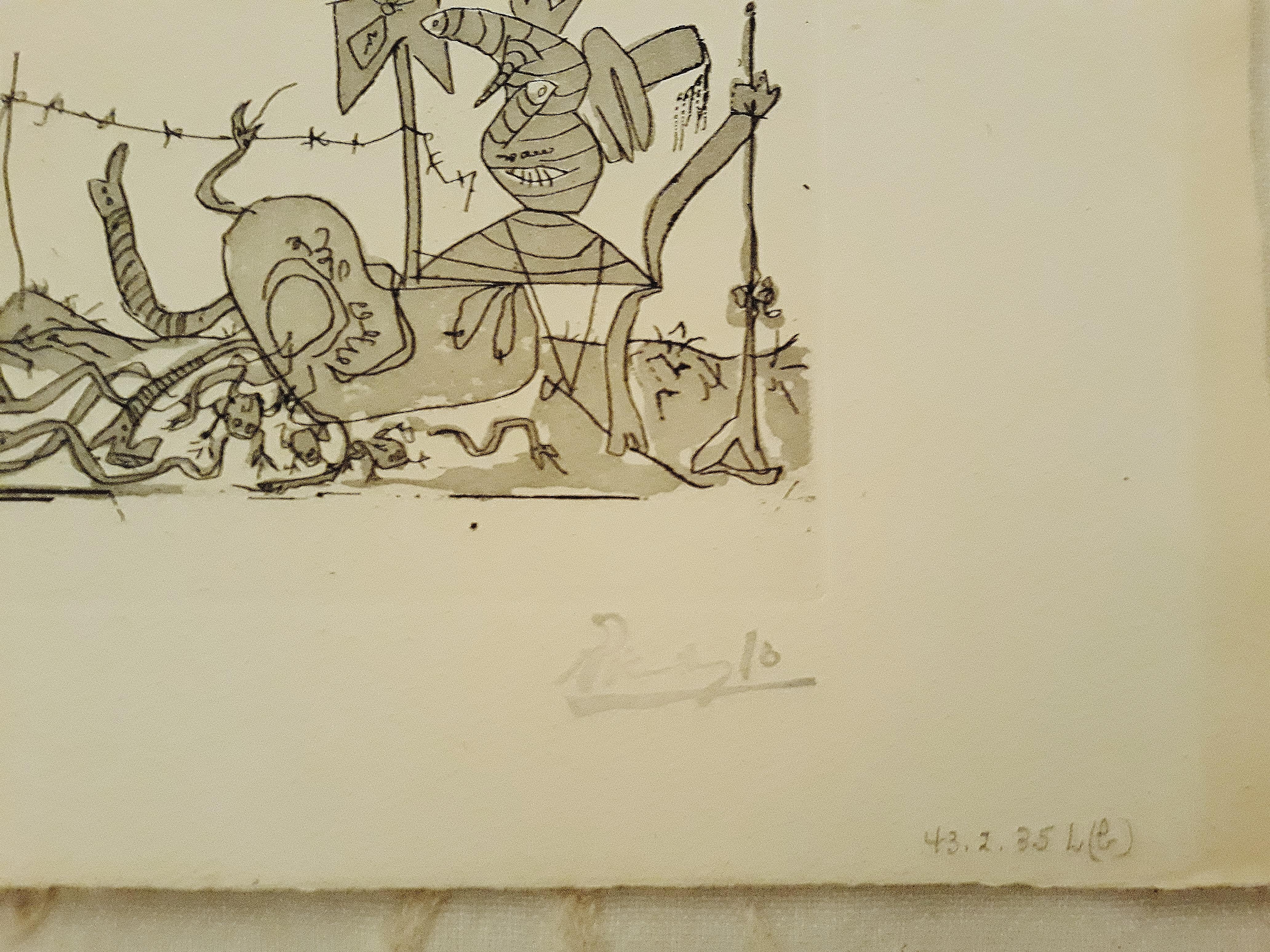 Sueño y Mentira de Franco - Original Etchings and Aquatints by P. Picasso - 1937 6