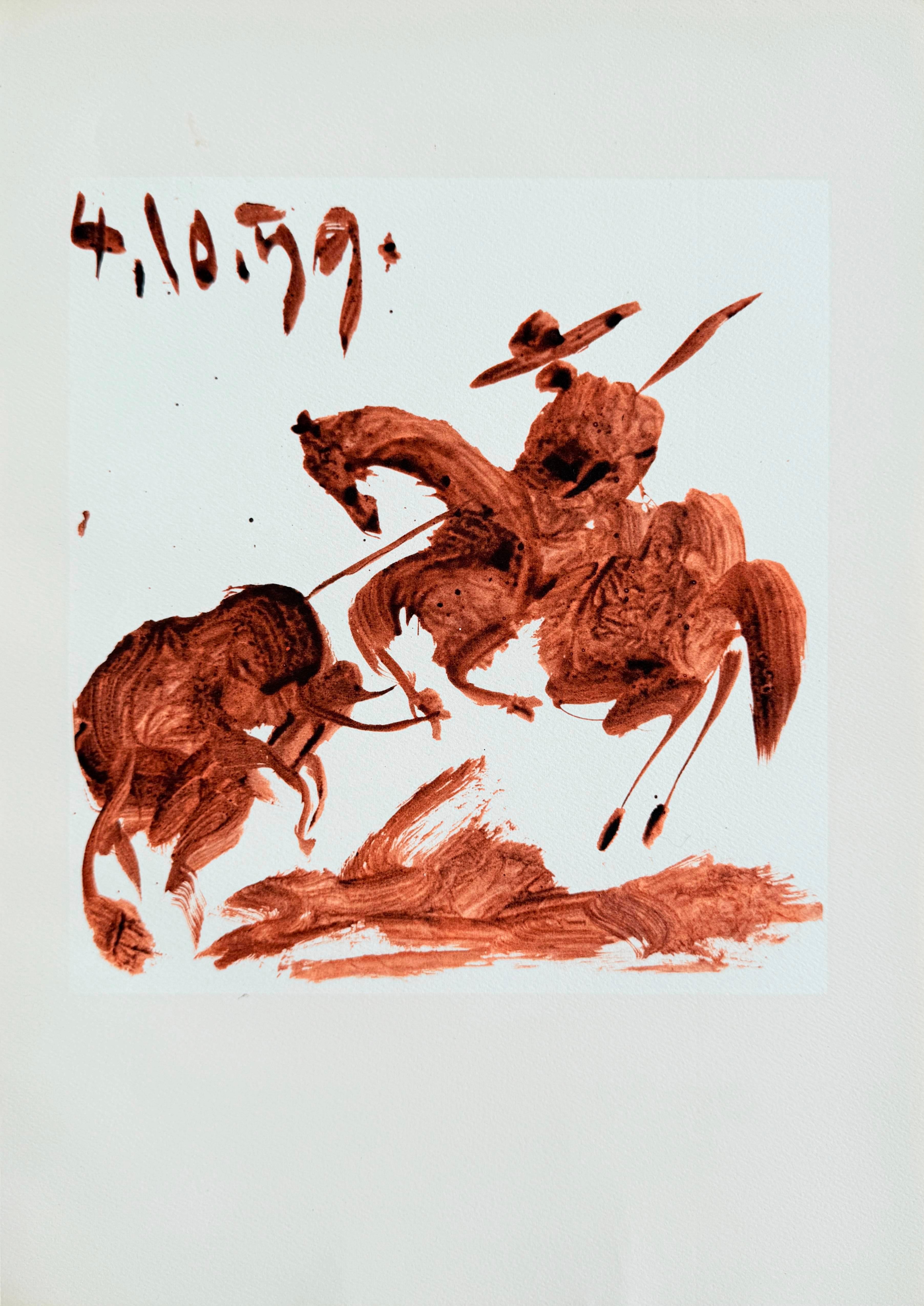 Suerte de Picador - Print by Pablo Picasso