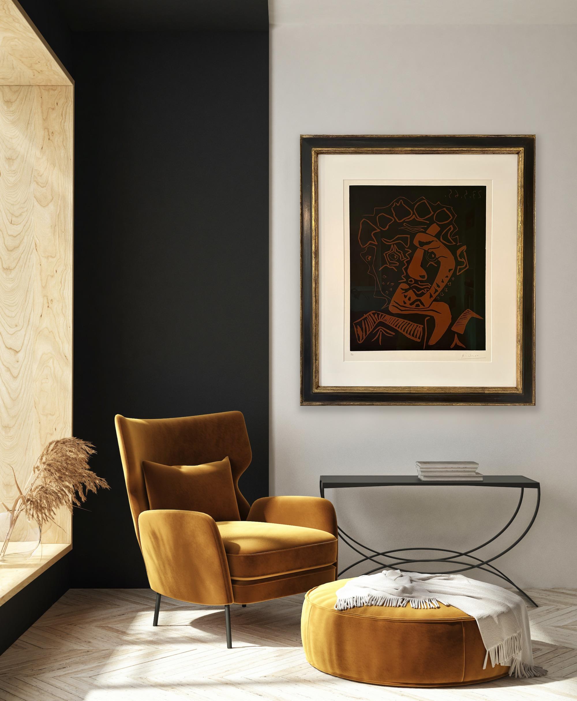 Tete d'Histrion - Print di Pablo Picasso