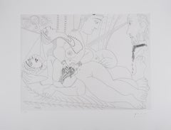 La 156, Dega stupito - Acquaforte originale, firmata (Baer #1975)