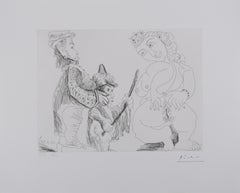 Los 156, No mires, hijo mío - Grabado original, firmado (Baer #1957)
