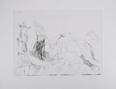The 156, Memories and Spain - Original Etching, Signed (Baer #2012)