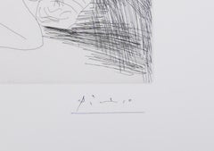 The 156, Midnight Swim - Original Etching, Signed (Baer #1987)