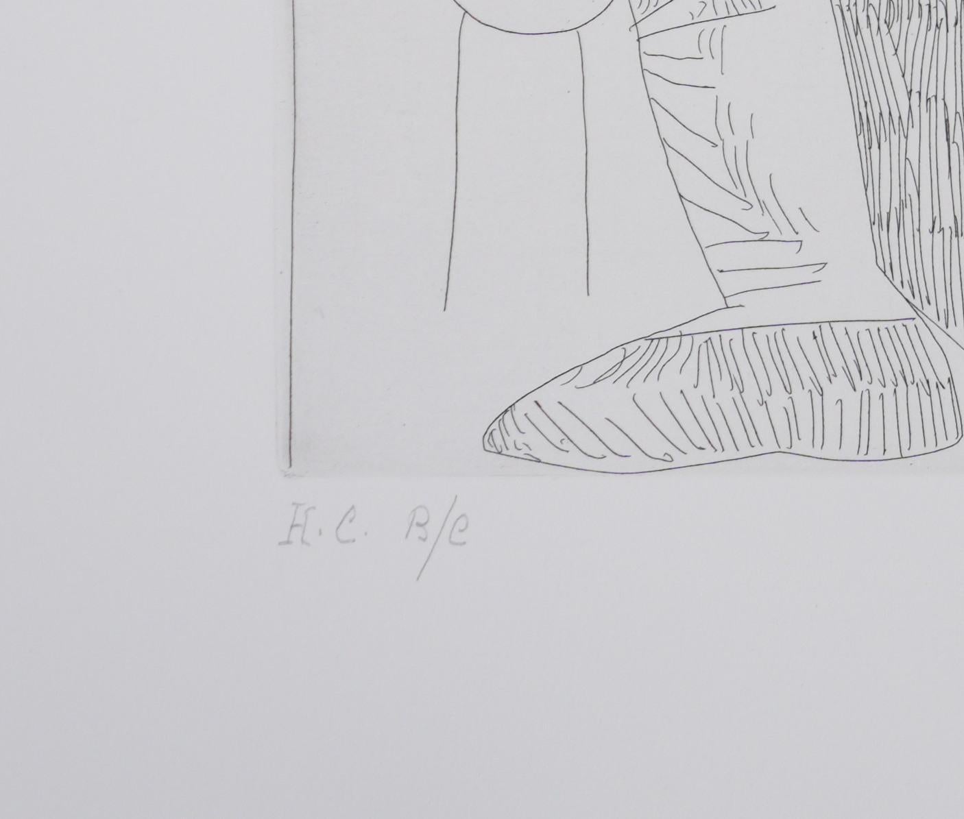 The 156, Salome Dancing for Herod - Original Etching, Signed (Baer #2007) For Sale 1
