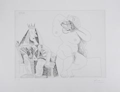 Die 156, Salome tanzt für Herodes - Original-Radierung, signiert (Baer #2007)