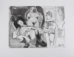 The 156, The Assistant Teacher - Original Etching, Signed (Baer #1999)
