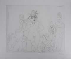 Estampes - Portrait - Eau-forte