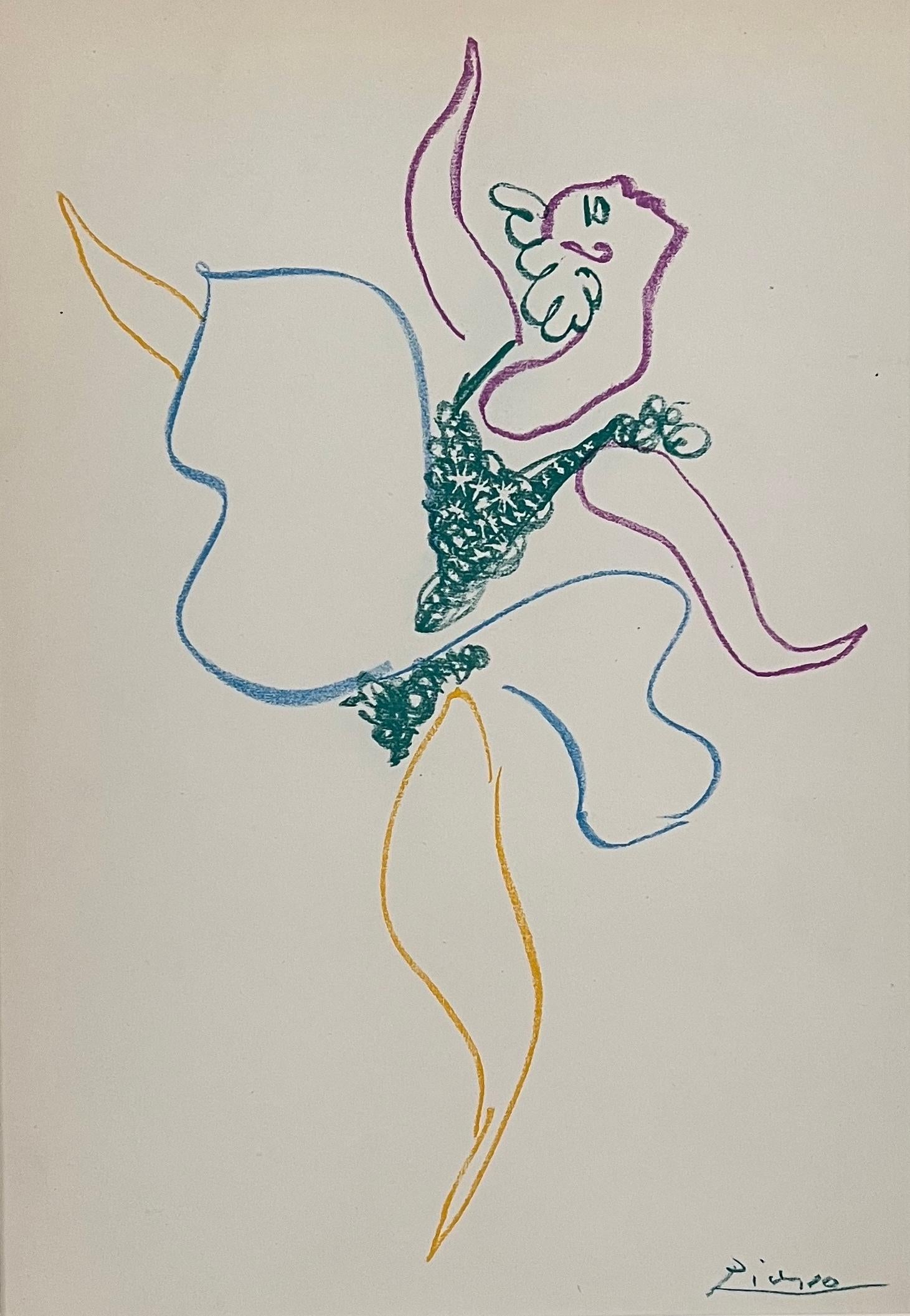 Pablo Picasso - Le Ballet (The Ballet Dancer) - lithograph, Framed 1