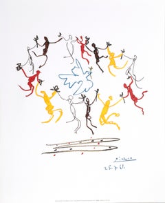The Dance of Youth, kubistisches Plakat nach Pablo Picasso