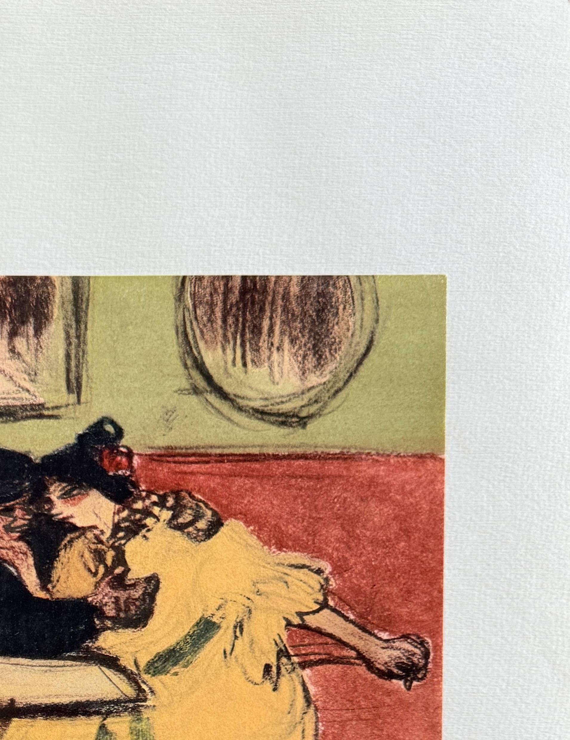 The Divan - Beige Figurative Print by Pablo Picasso