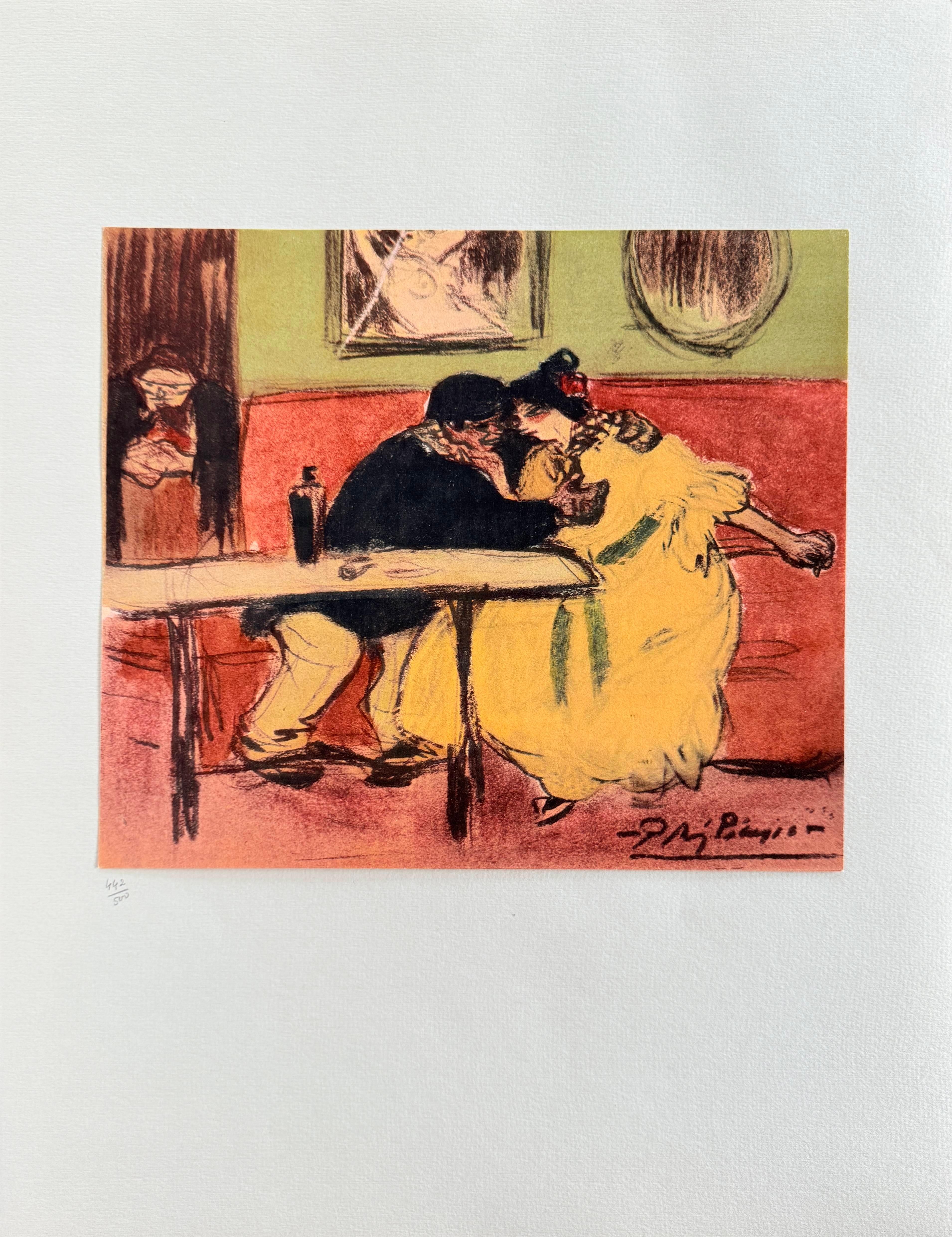 Pablo Picasso Figurative Print - The Divan