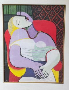 The Dream- Pablo Picasso Limited Edition Print of his model Marie-Thérèse Walter