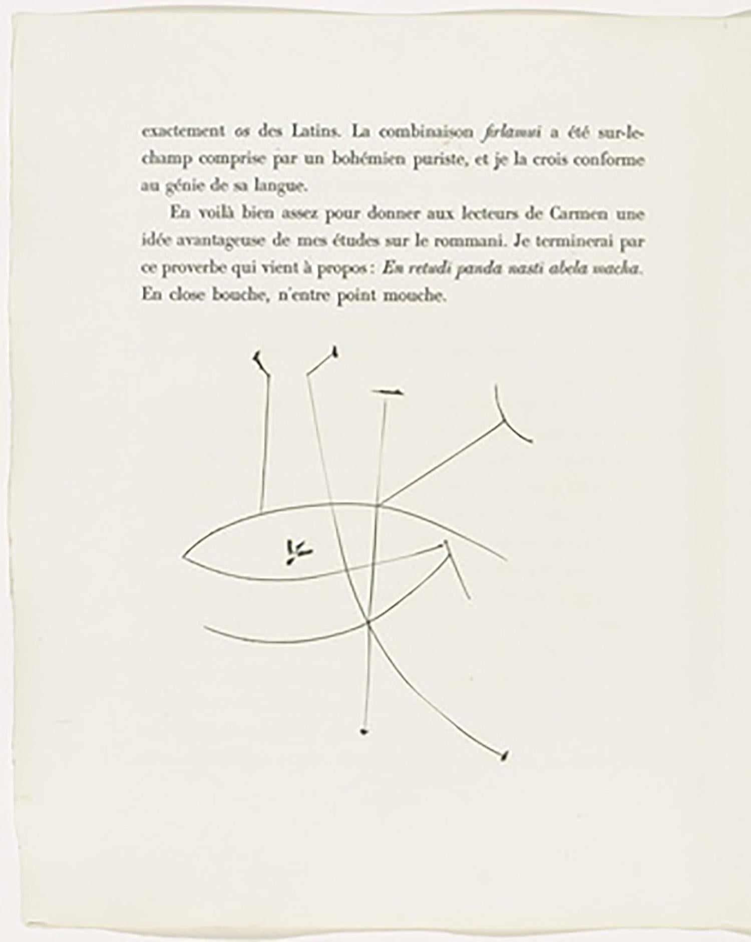  The Eye (Plate XXXVIII) - Print by Pablo Picasso