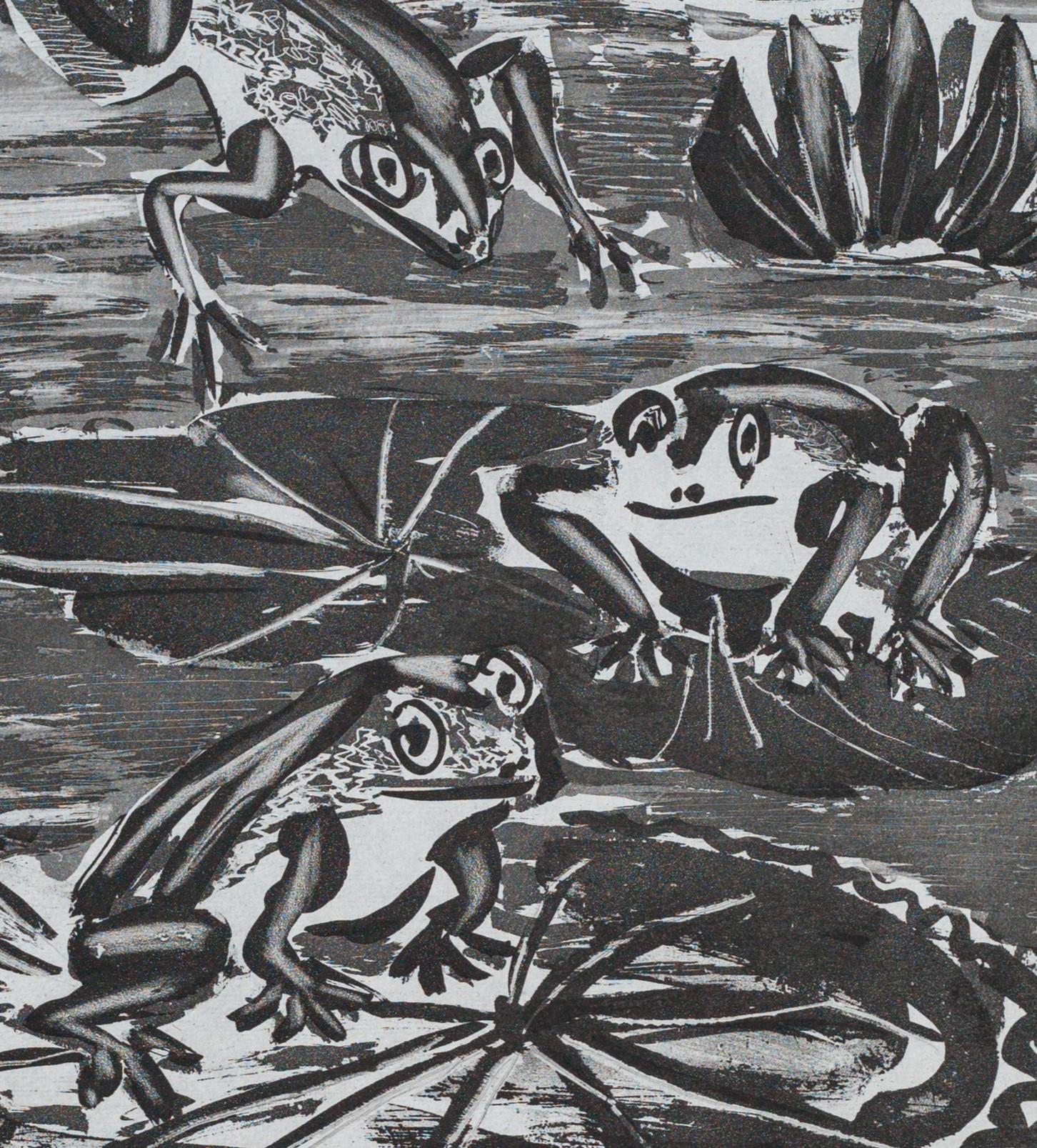 The Frog, 1942 (Histoire Naturelle - Textes de Buffon, B.357) - Modern Print by Pablo Picasso