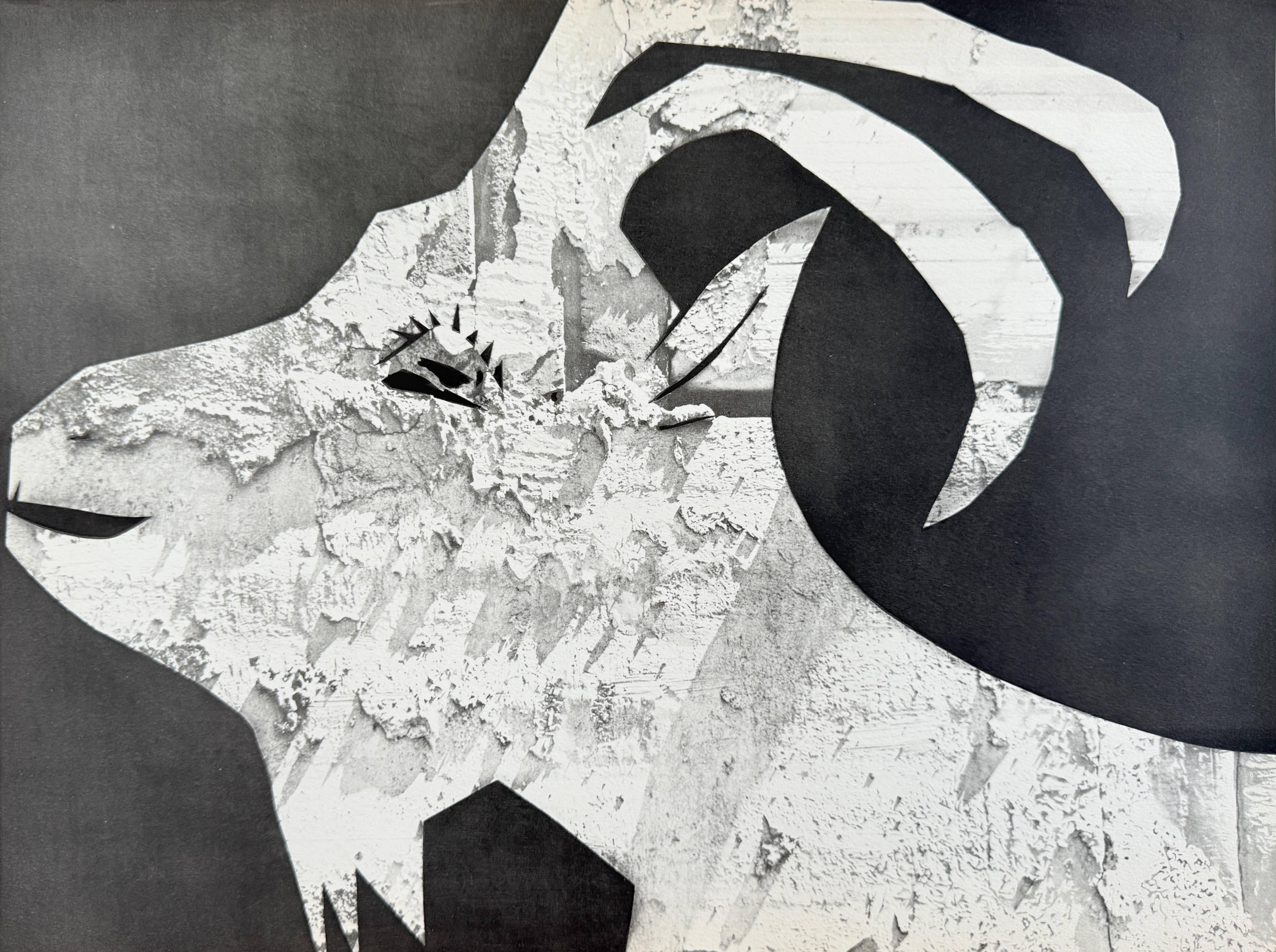 The Goat with Rubble - Print by Pablo Picasso