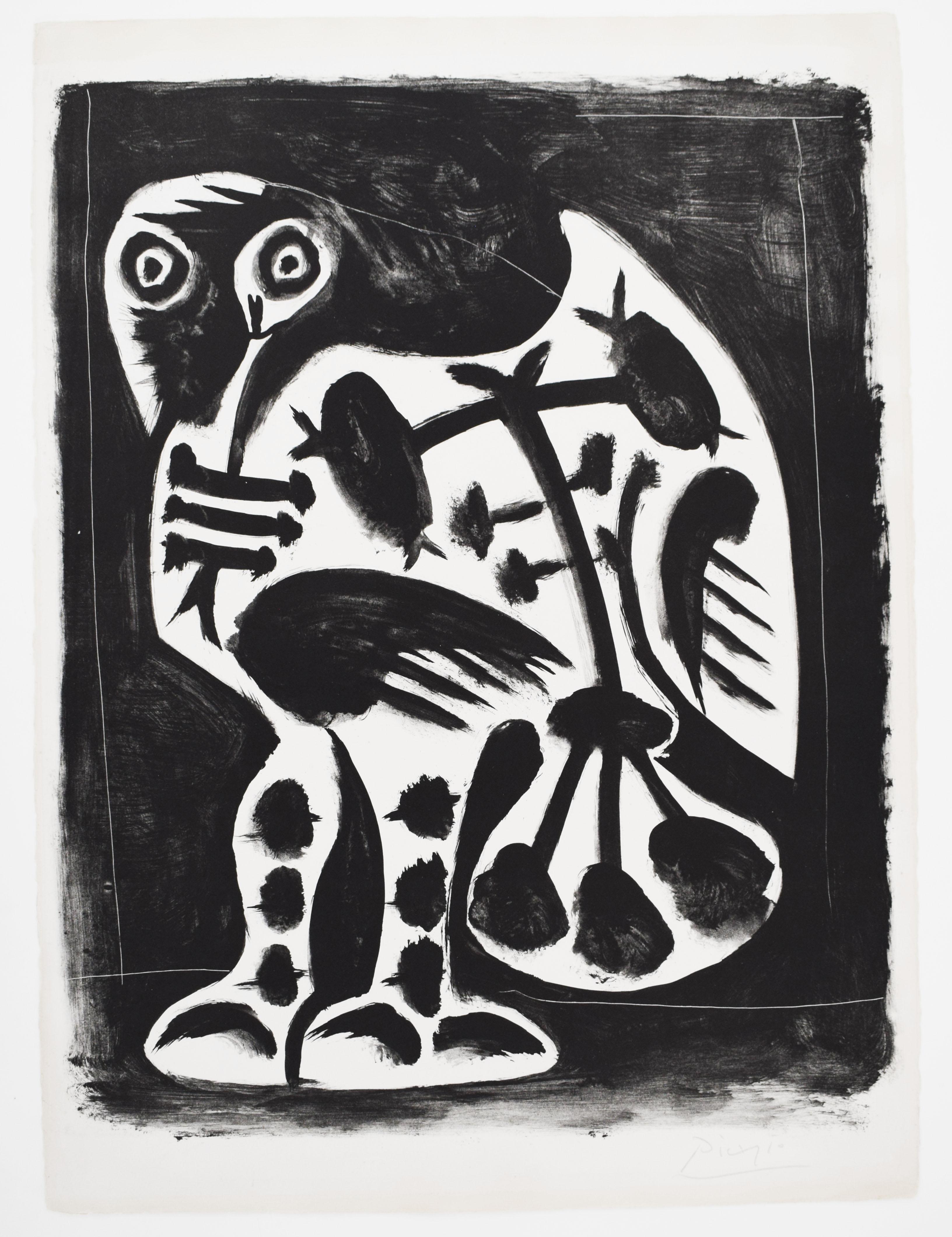 The Great Owl - Owl Wisdom French Spanish - Print by Pablo Picasso