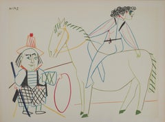 The Horse Rider and her Valet - Original Lithograph (Mourlot)